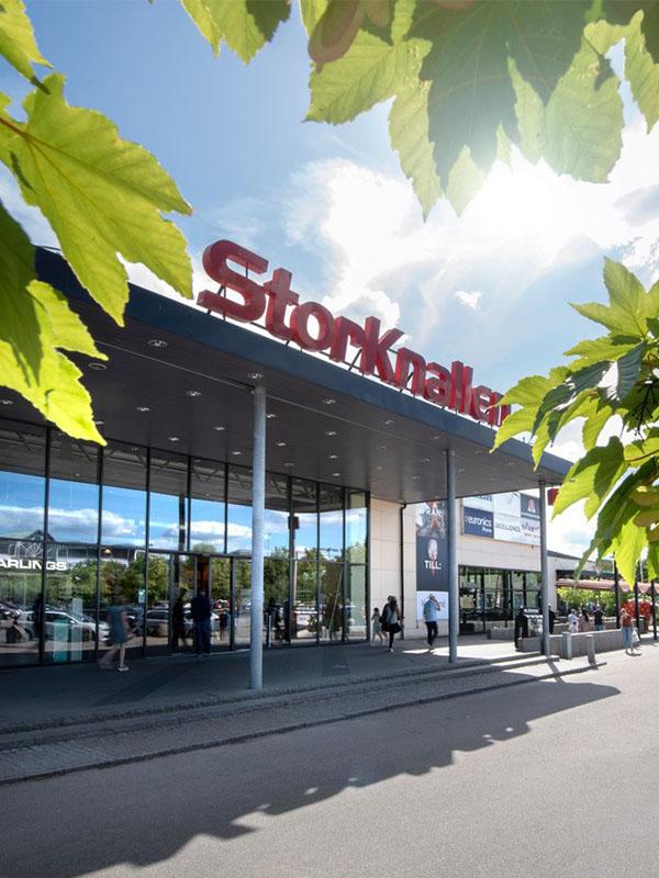 Exteriör Storknallen varuhus
