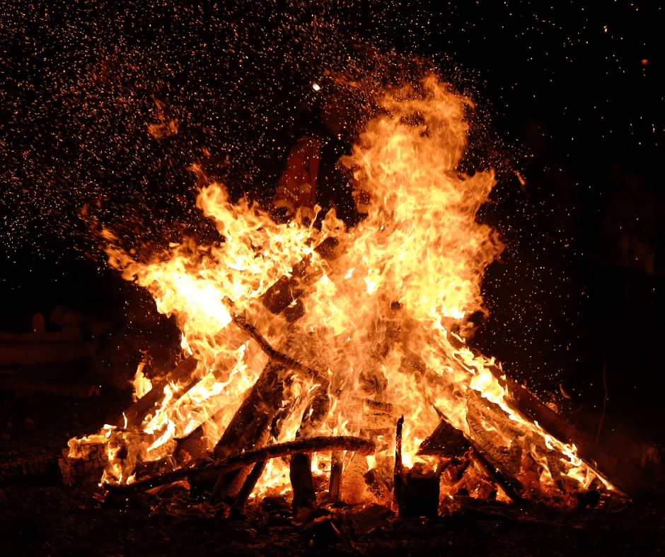 Valborgsfirande vid Viskan