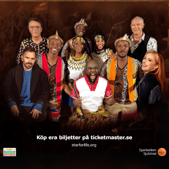 Artister Star for Life in concert