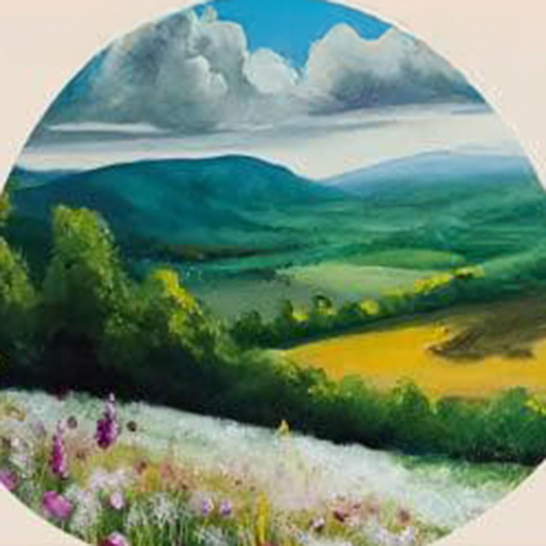 akvarellbild naturbild