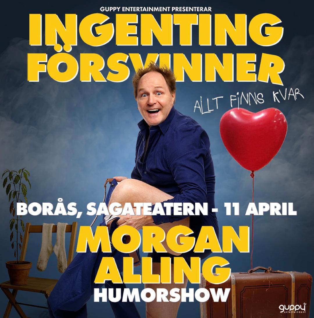 Ingenting Försvinner – En humorshow med Morgan Alling