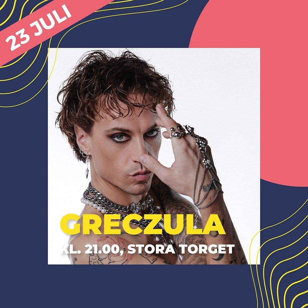 Greczula uppträder under Sommartorsdagarna i Borås City