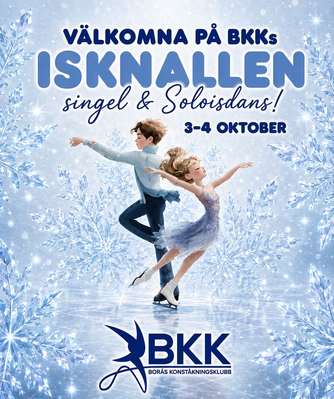 Konståkningstävling: BKKs Isknallen Singel & Soloisdans