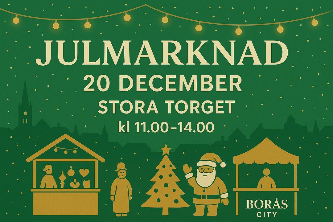 Julmarknad på Stora torget