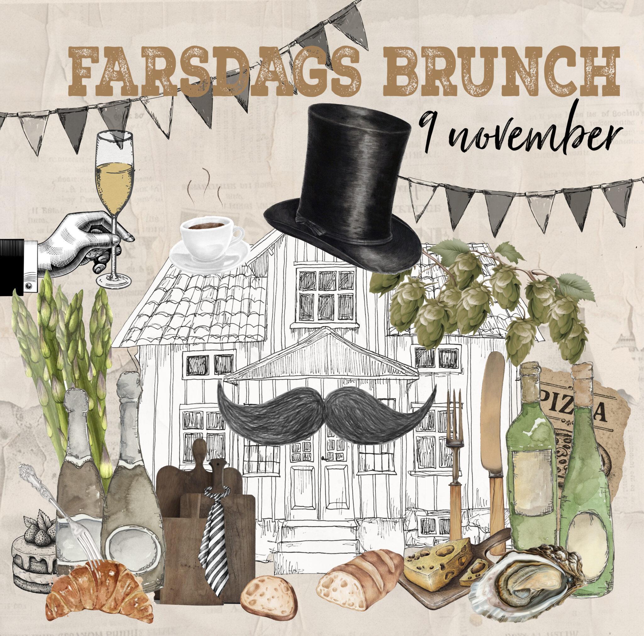 Villa med hatt och mustasch