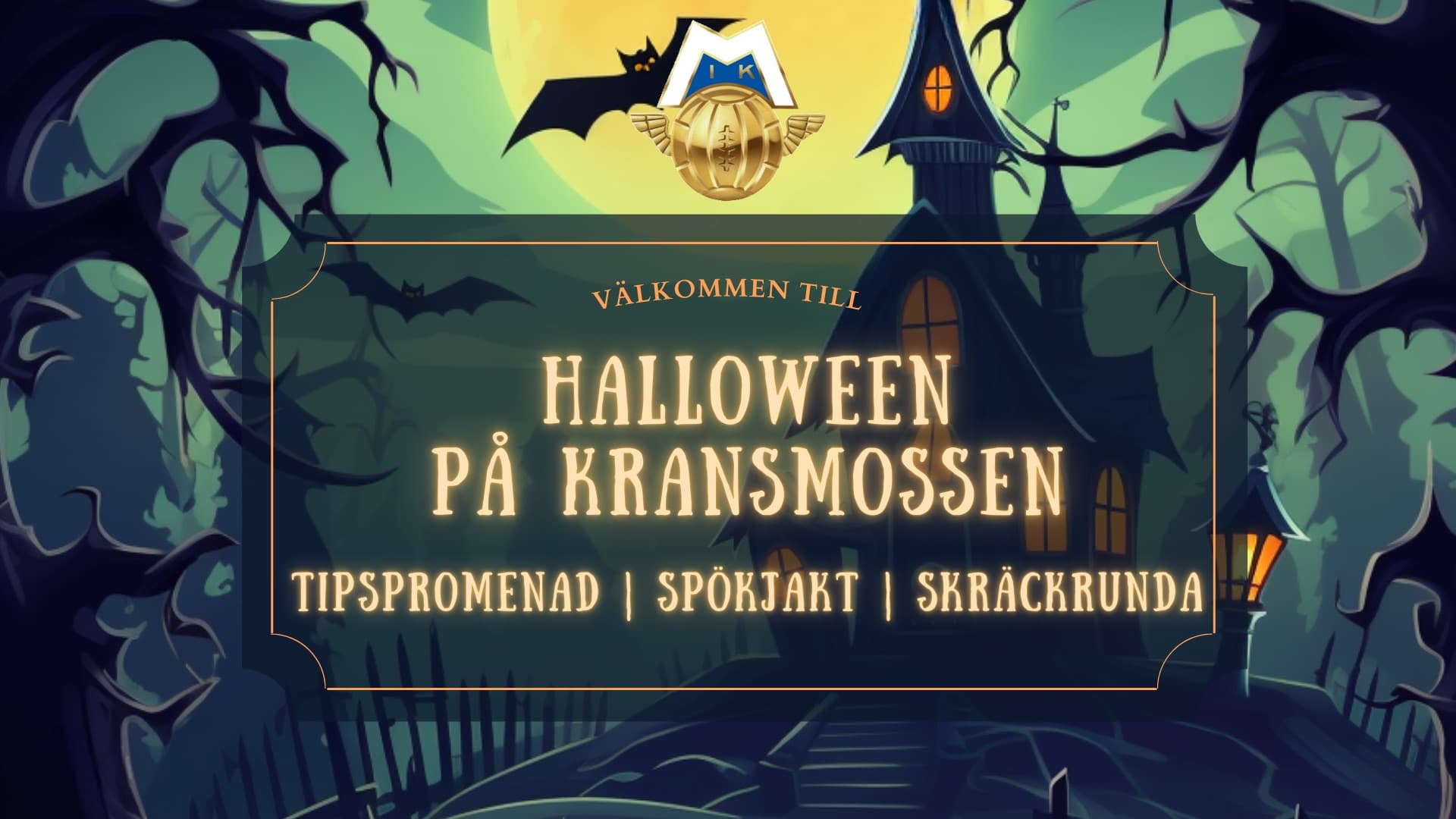 Halloween Kransmossen