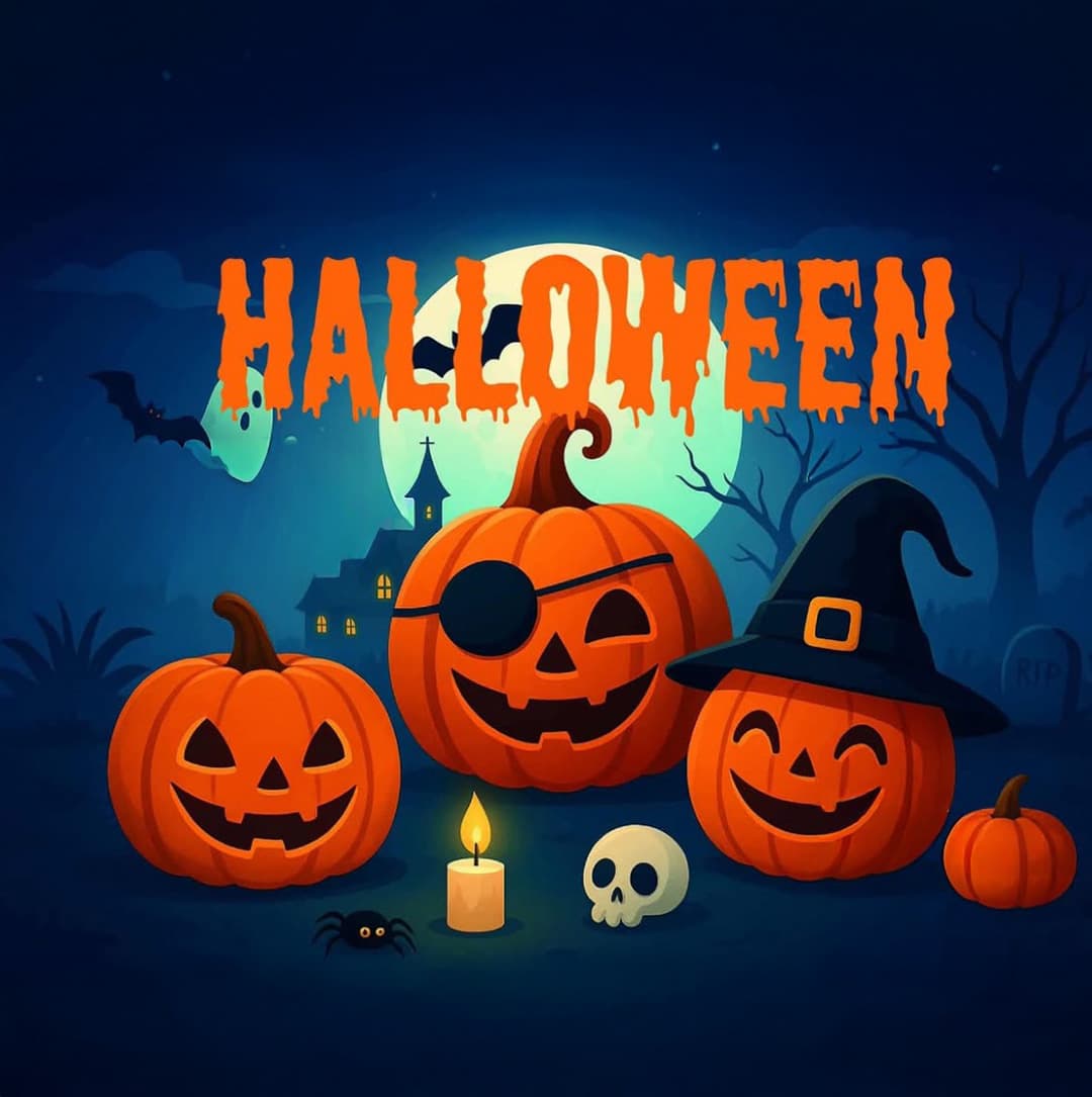 pumpor I halloween-stil