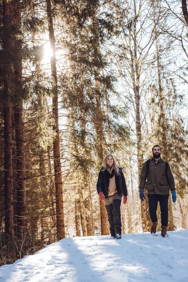 Ta en romantisk promenad