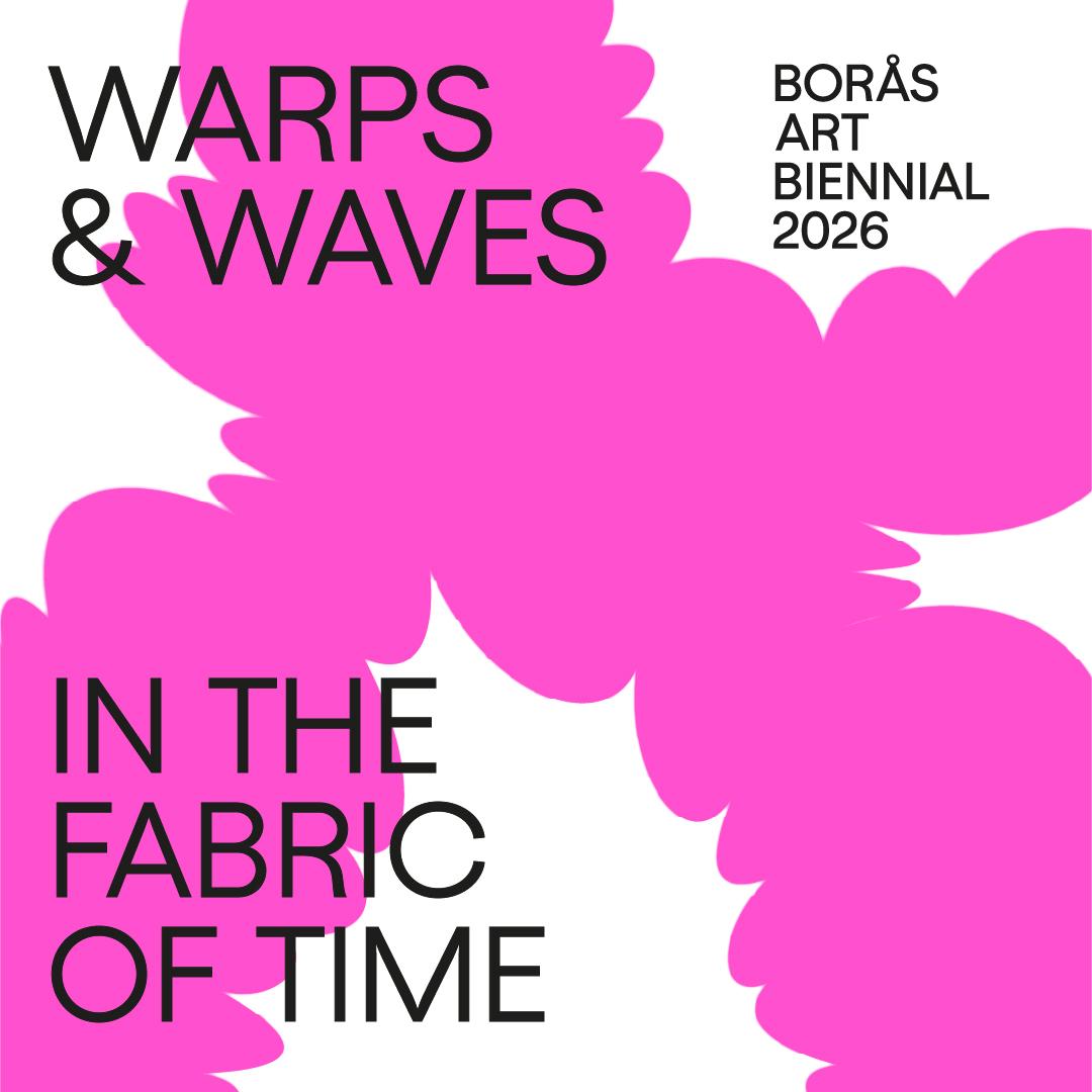 typografisk bild med svart text mot rosa och vit bakgrund.