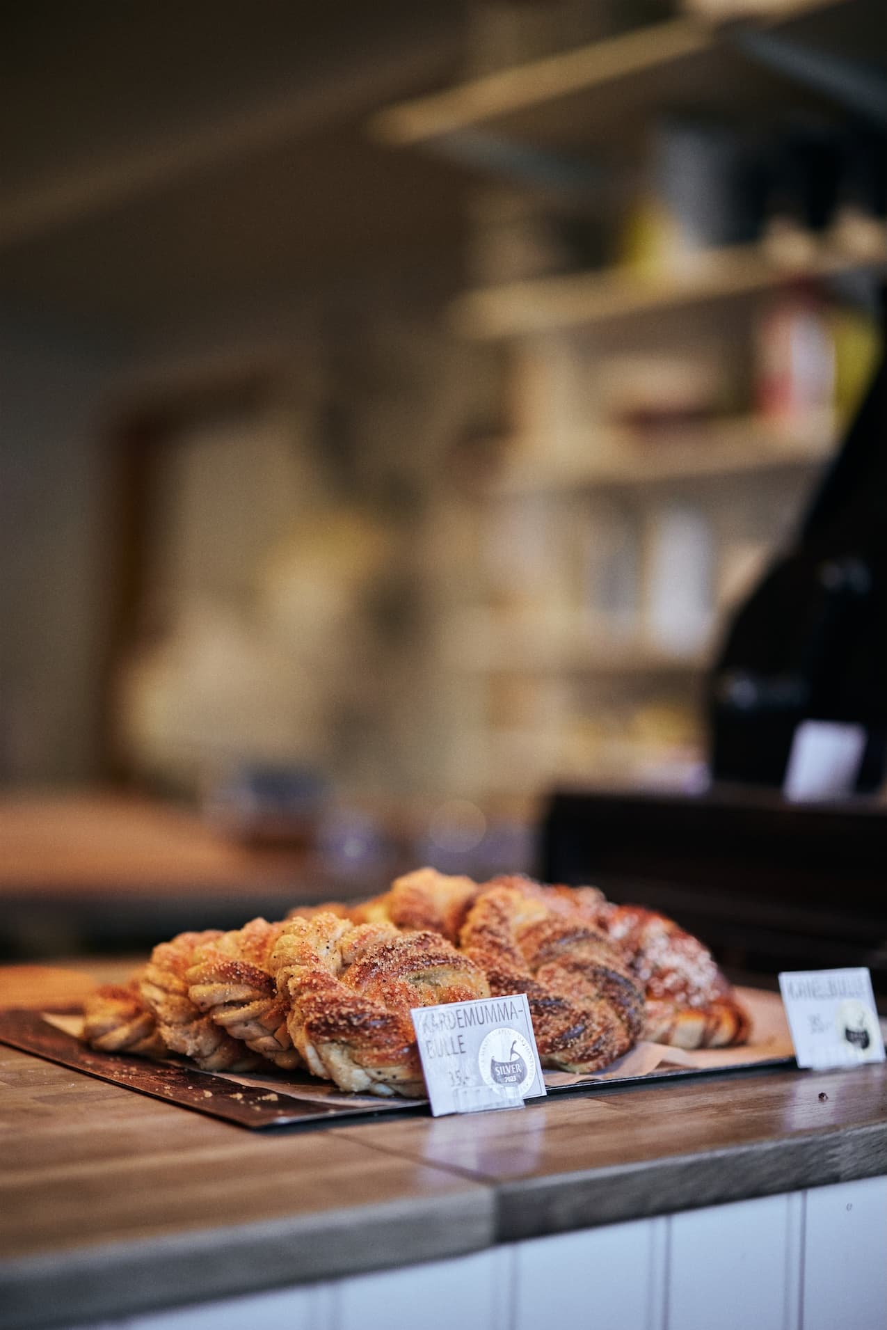 Bullar på Vänga kvarncafé och bageri