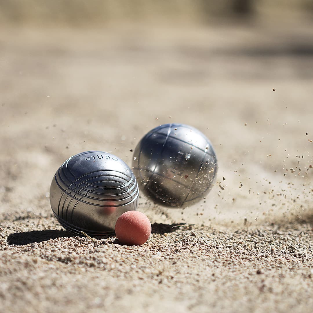 bouleklot i sand