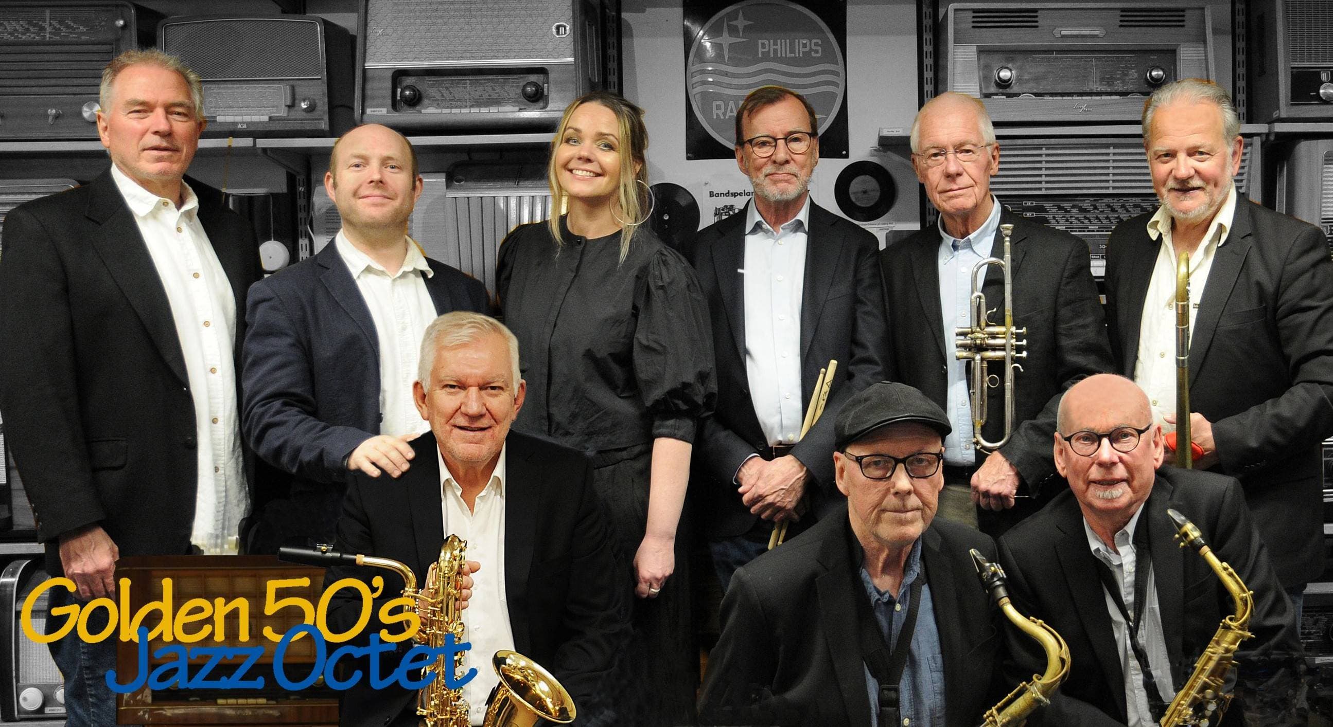 Jazzband gruppbild.