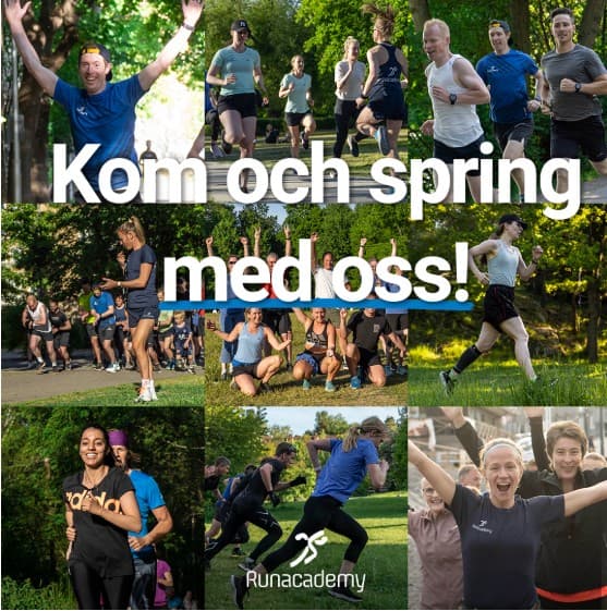 Kom och spring med oss