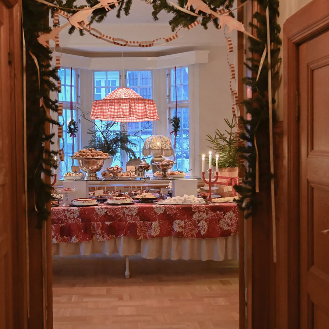 Stämningsfullt julbord