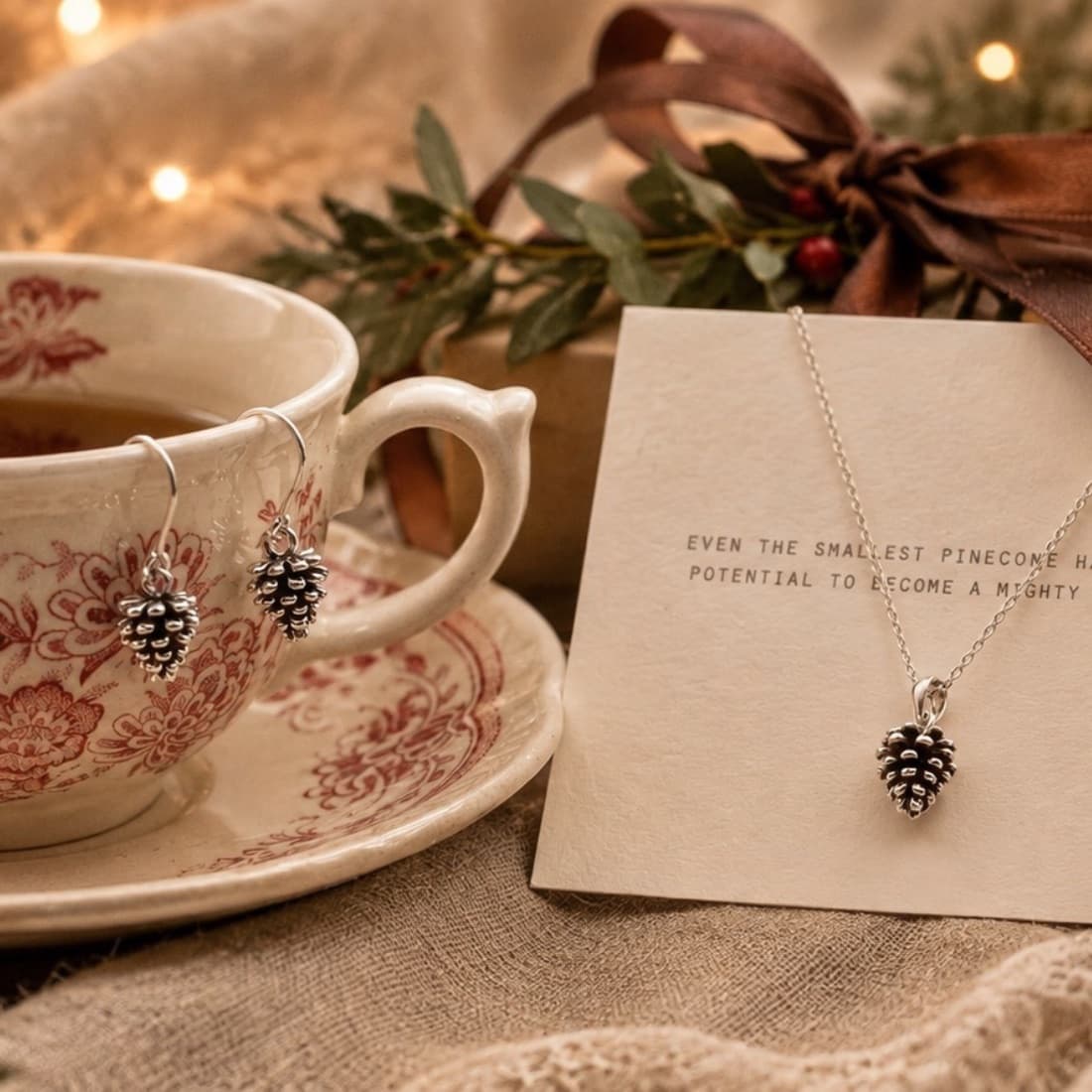 Smycken och jul-fika hos faith.
